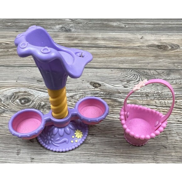 Littlest Pet Shop LPS Habsro Accessory Lot (9 Piece) Wagon, Carts, Dog Cage - Picture 5 of 6